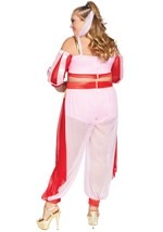 Womens Plus Dreamy Genie Costume Alt 2