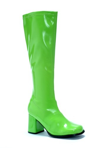 Women's Green Gogo Boots
