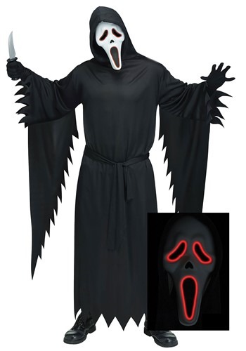 E.L. Ghost Face Costume Adult Plus Size update