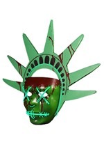 The Purge Lady Liberty Light Up Mask Alt 1