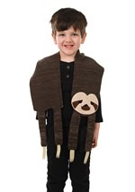 Sleepy Sloth Knit Scarf Alt 2