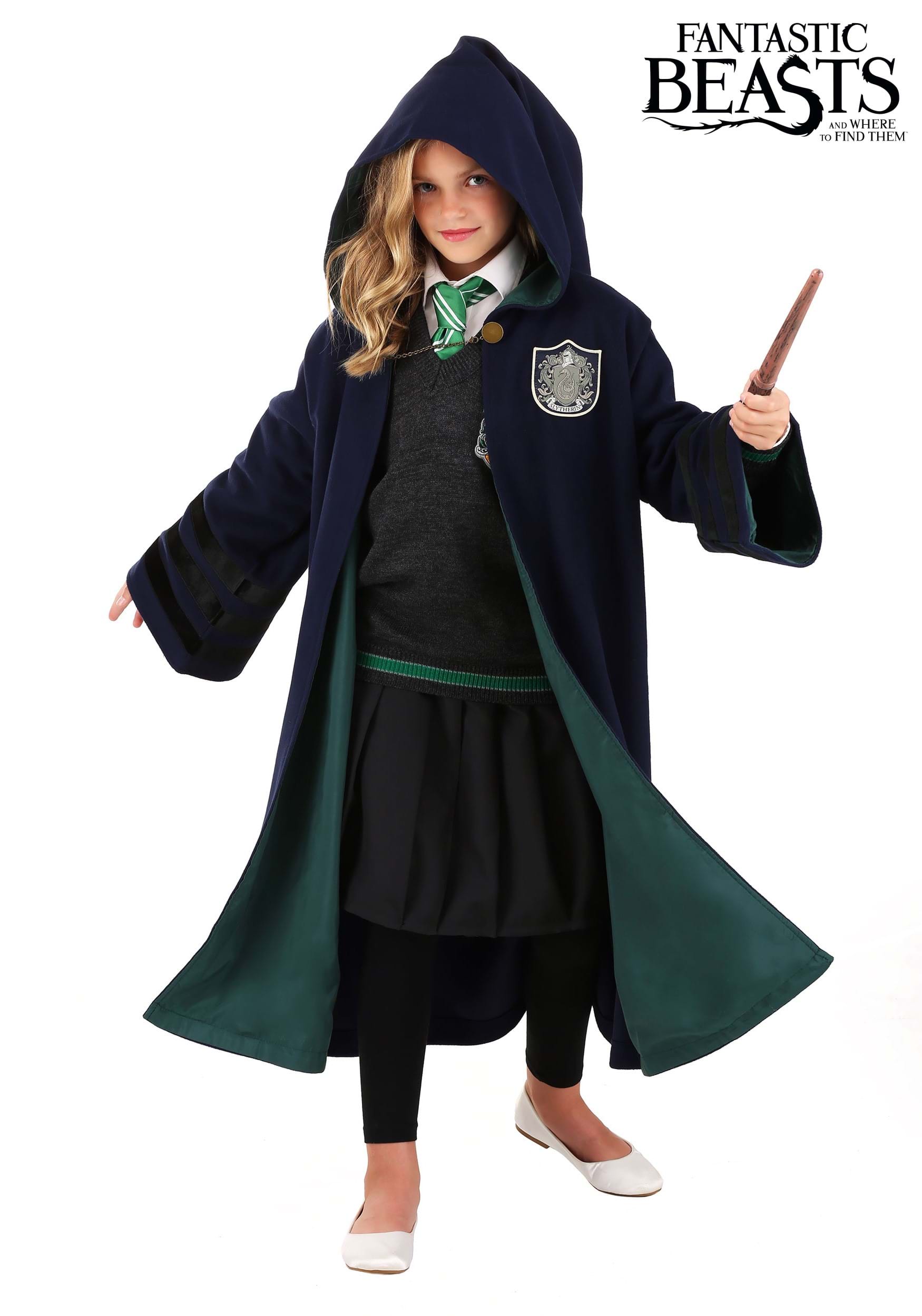 Harry Potter Slytherin Student Costume for Men