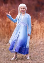 Frozen 2 Elsa Prestige Costume for Girls alt1