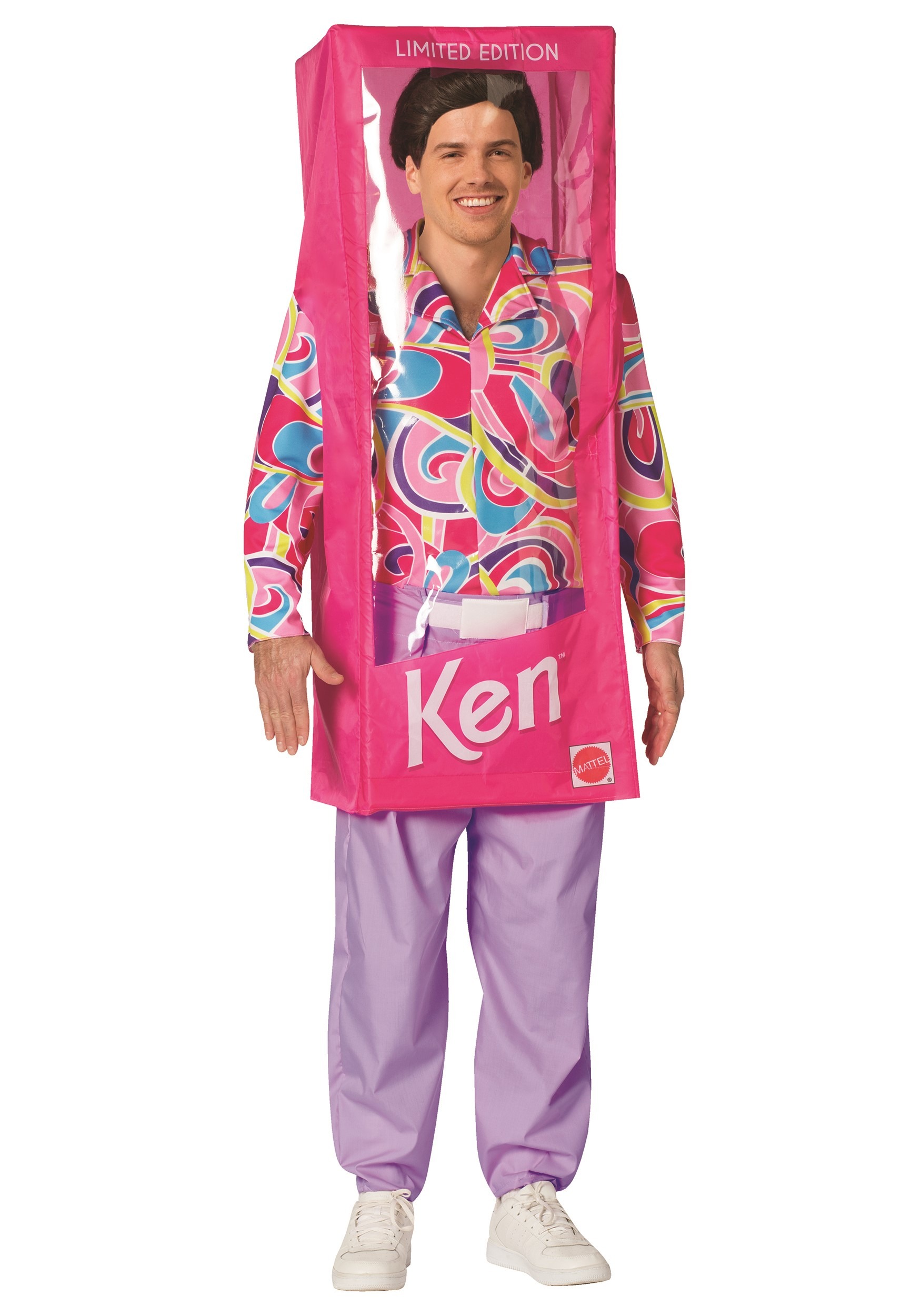  Spirit Halloween Barbie Adult Ken Box Costume - One
