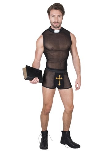 Men's Sexy Priest Costume