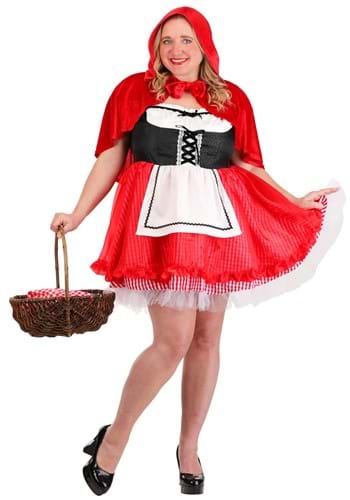 Plus Size Sexy Little Riding Hood Womens Costume