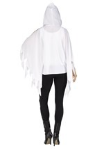 Women's Glitter Ghost Poncho Alt 1