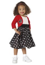 Toddler Girls 50's Costume