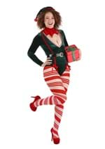 Womens Sexy Santa Elf Costume Alt 1