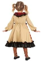 Girls Little Creepy Clown Toddler Costume Alt 1