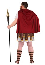 Plus Size Adult Roman Warrior Costume Alt 2