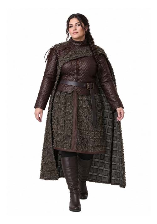Plus Size Women's Winter Warrior Costume new