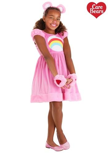 Kid's Cheer Bear Party Dress Costume