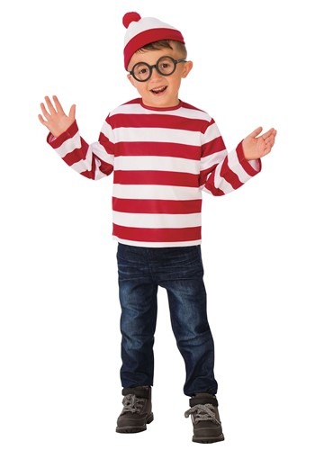 Wheres Waldo Kids Costume
