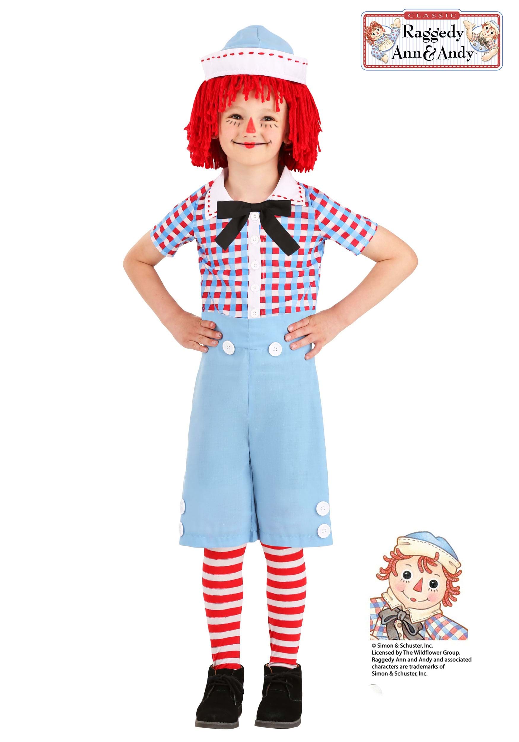 Raggedy Andy Costume for Toddler's