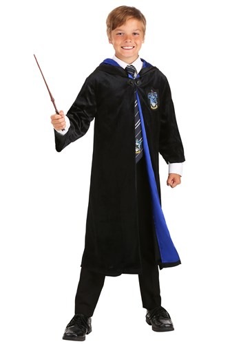 Harry Potter Child Deluxe Ravenclaw Robe Costume Alt 1