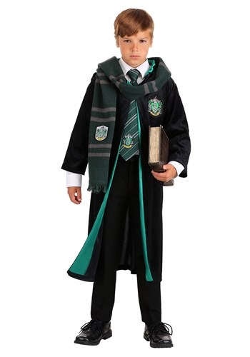 Harry Potter Child Deluxe Slytherin Robe Costume