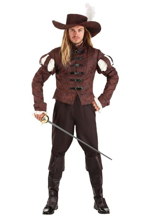 Mens Suave Swordsman Costume Main