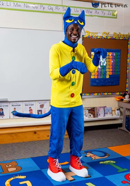 Adult Pete the Cat Costume-0