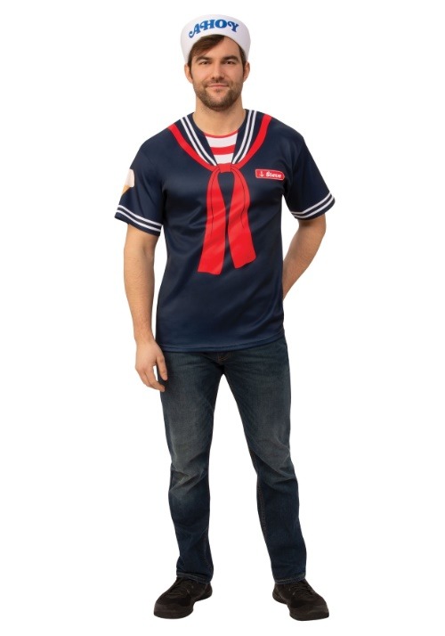 Stranger Things Steve Scoops Ahoy Adult Costume