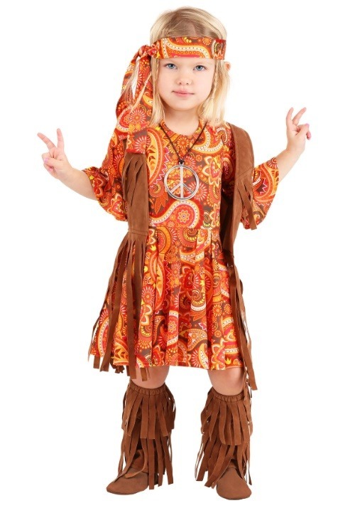 Toddler Fringe Hippie Costume