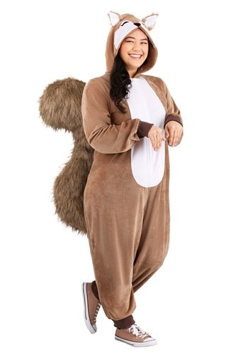 Plus Size Women's Scampering Squirrel Costume1