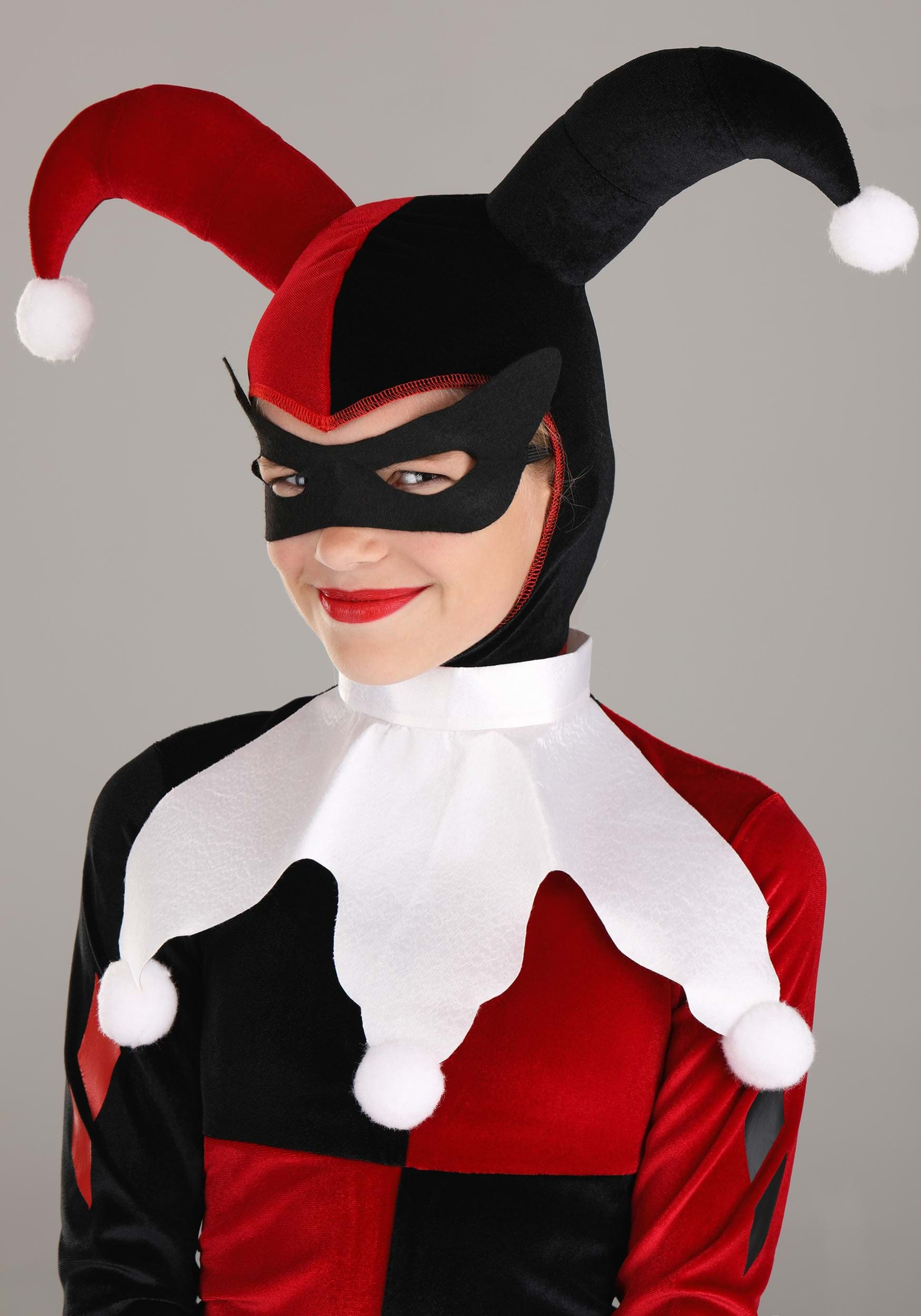 Kids Harley Quinn Jumpsuit Costume