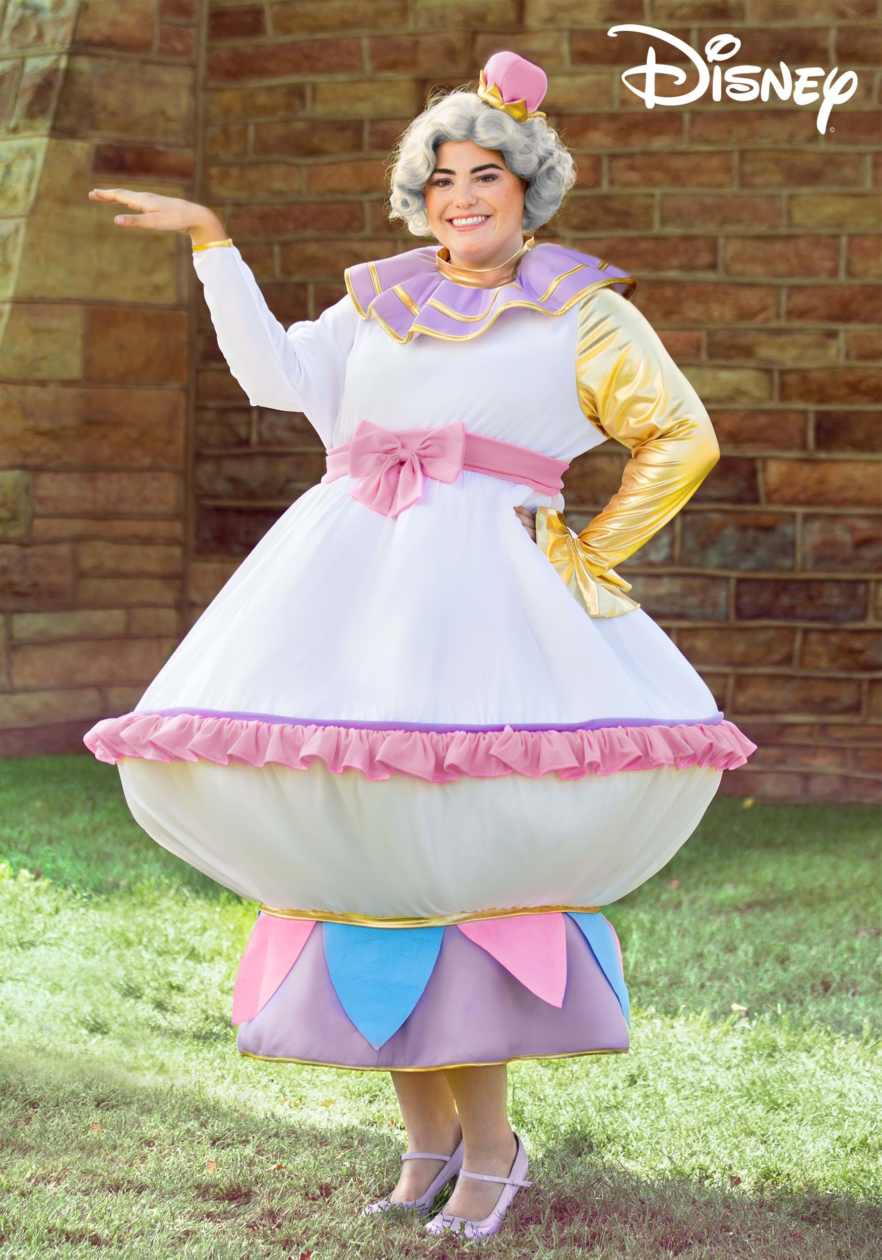 Mrs Potts and Chip-- Beauty and the Beast Costumes  Diy beauty and the  beast costumes, Beauty and the beast costume, Disney beauty and the beast