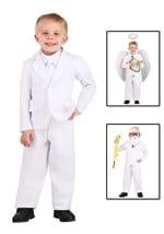 Toddler's White Suit Costume