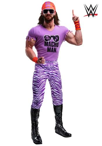 Men's WWE Macho Man Madness Plus Size Costume Main