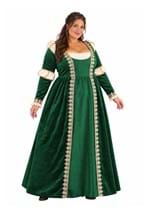 Womens Plus Size Emerald Maiden Costume Main 2