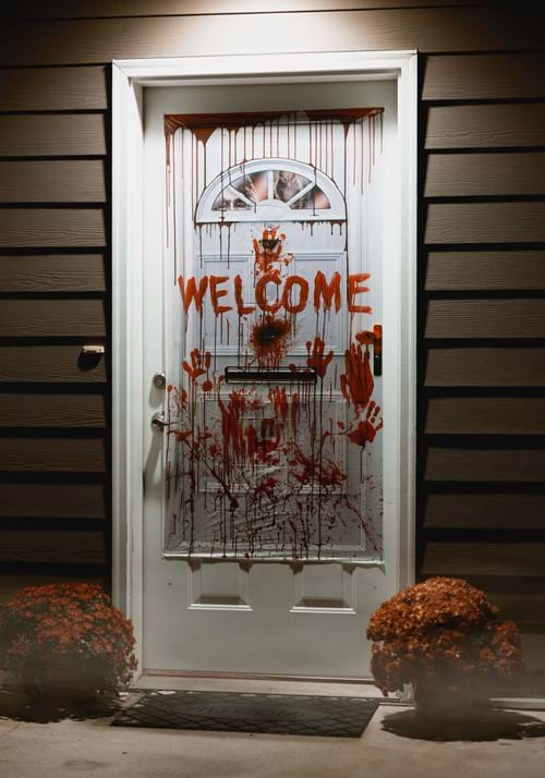 30" x 60" Bloody Mess Door Cover