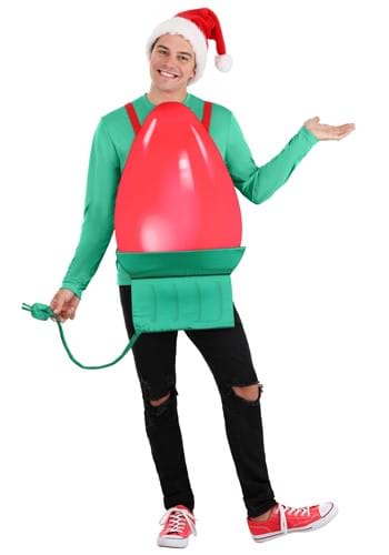 Christmas Light Bulb Costume for Adults Alt 1