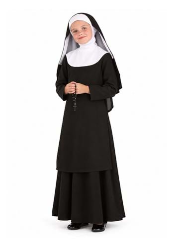 Kids Deluxe Catholic Nun Costume Upd 1