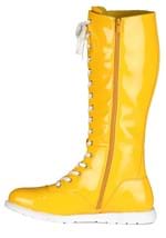 Yellow Wrestling Costume Adult Boots Alt 4