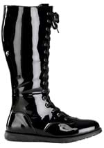 Black Wrestling Costume Adult Boots Alt 3