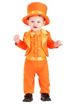 Infant Orange Suit Costume Alt 1