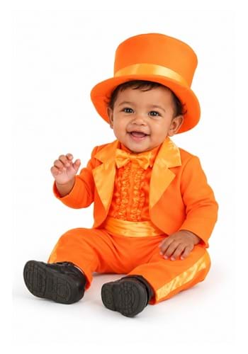 Orange Suit Infant Costume New Main