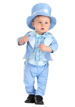 Infant Powder Blue Suit Costume Alt 1