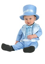 Infant Powder Blue Suit Costume Alt 3