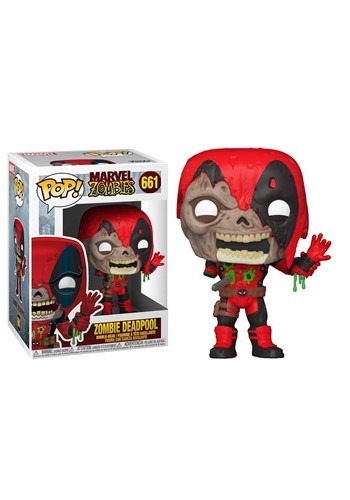 POP! Marvel: Marvel Zombies - Deadpool Bobblehead Vinyl Figure