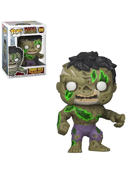 Pop! Marvel: Marvel Zombies - Hulk Bobblehead Figure