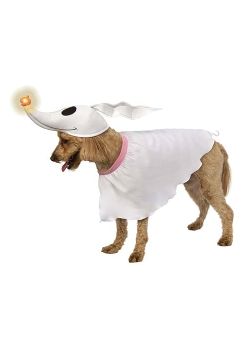 Nightmare Before Christmas Zero Dog Costume w light up Nose