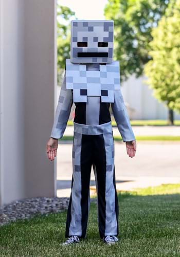 Child Minecraft Classic Skeleton Costume DLC
