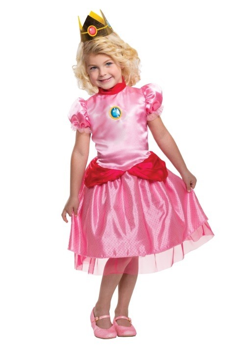 Toddler Super Mario Toddler Classic Princess Peach Costume