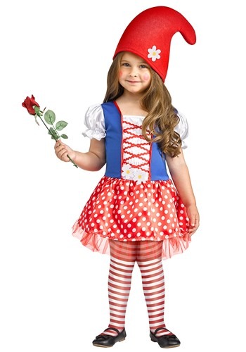 Toddler Lil Miss Gnome Costume