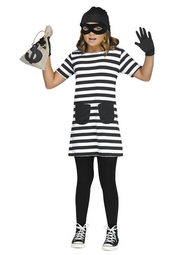 Girls Burglar Costume