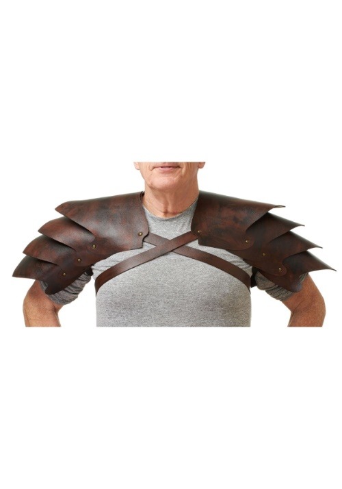 Faux Leather Shoulder Pads