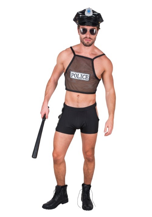 Mens Hot Cop Costume