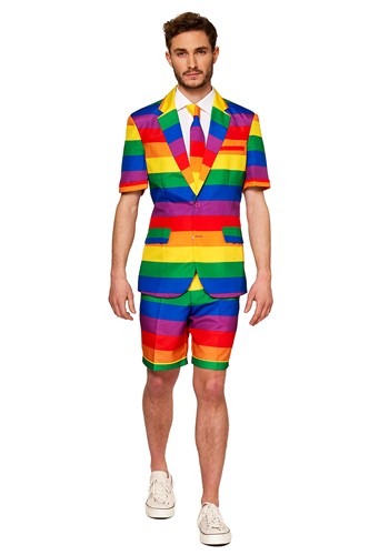 Men's Suitmeister Rainbow Summer Suit